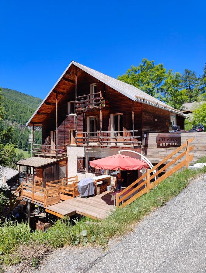 Chalet Ailleurs Appartement A Molines En Queyras 외부 사진