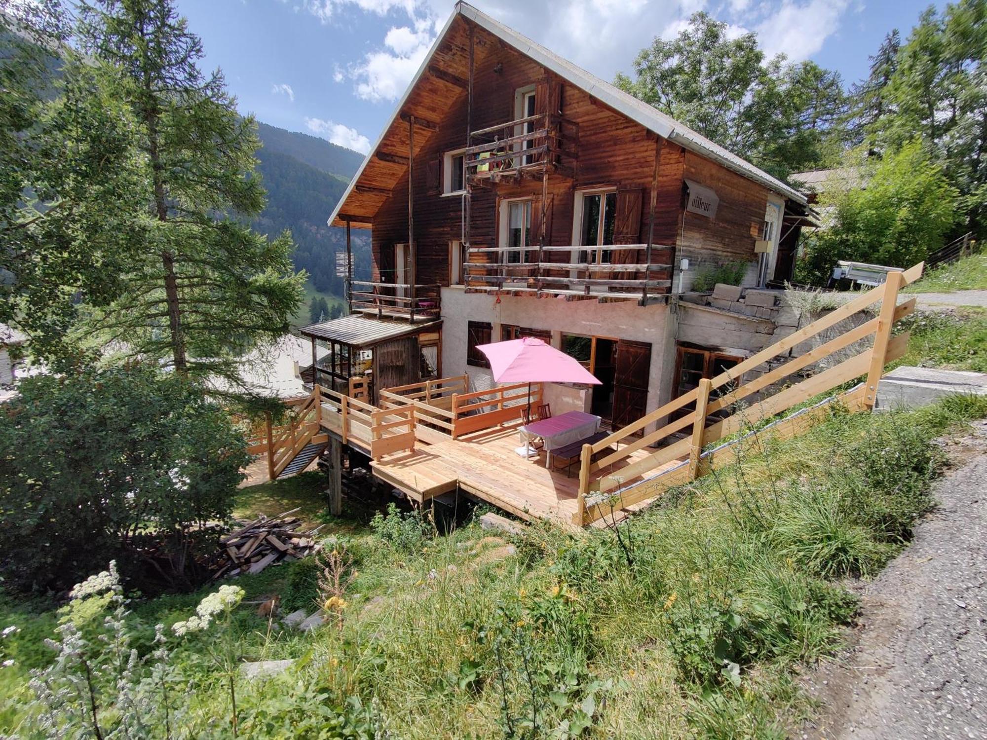 Chalet Ailleurs Appartement A Molines En Queyras 외부 사진