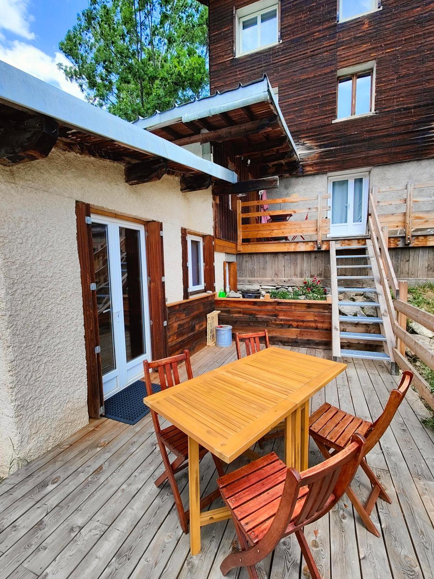 Chalet Ailleurs Appartement A Molines En Queyras 외부 사진
