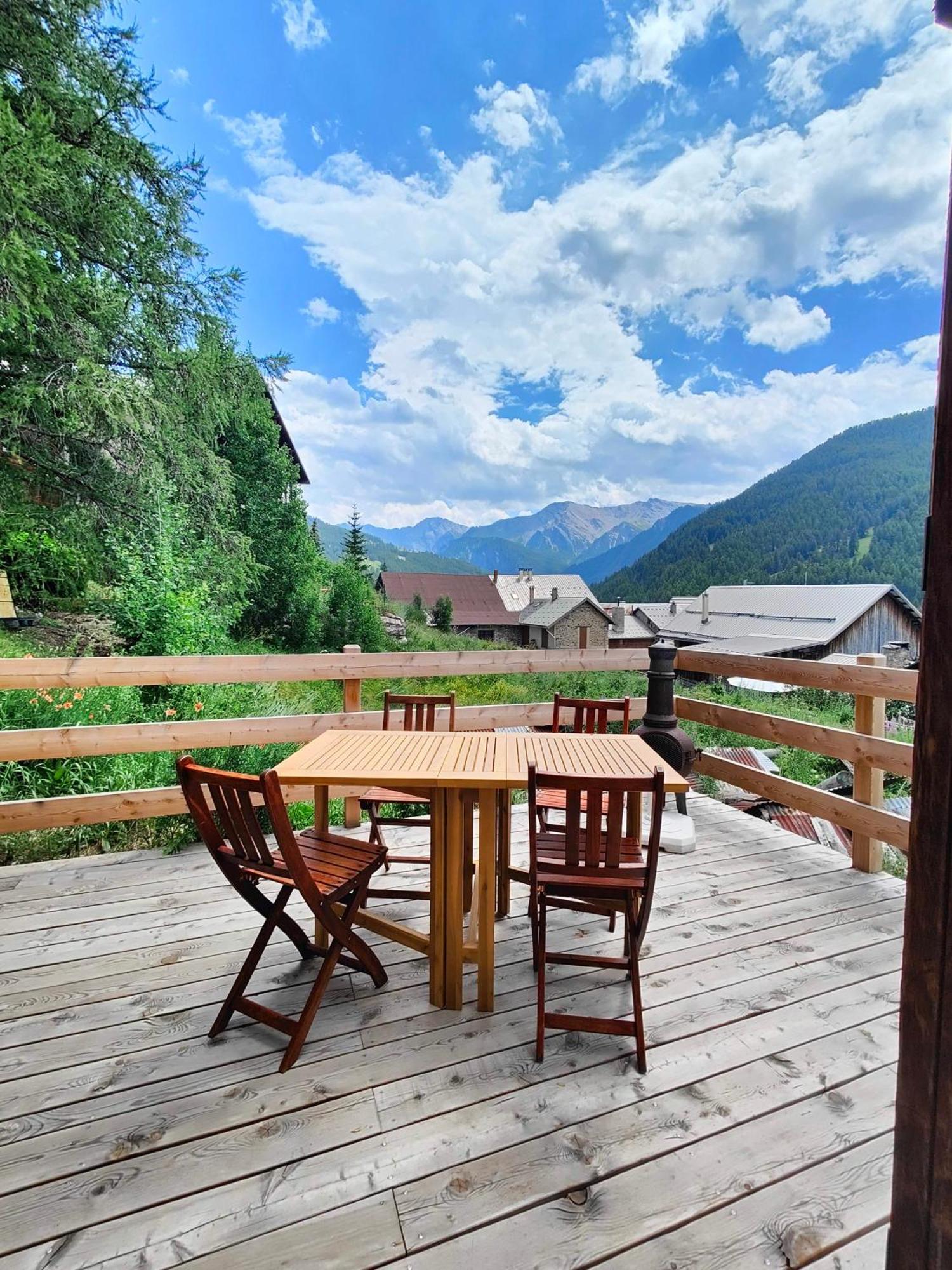 Chalet Ailleurs Appartement A Molines En Queyras 외부 사진